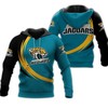 Jacksonville Jaguars Curve Graphic 3D Hoodie - Custom All Over Print Hoodie