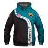 Jacksonville Jaguars Cute 3D Graphic 3D Hoodie - All Over Print Hoodies For Women