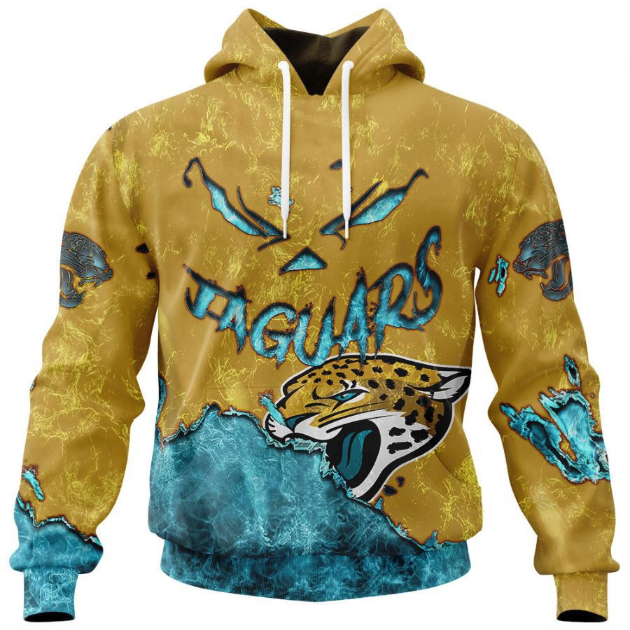 Jacksonville Jaguars Devil Eyes 3D Hoodie Gifts For Fans - 3D Hoodies For Men Graphic