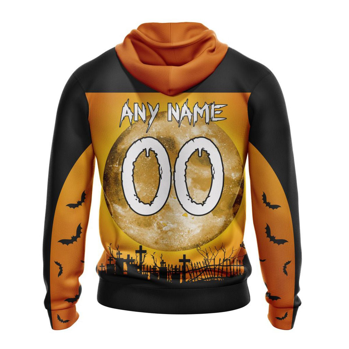 Jacksonville Jaguars Halloween Custom Name & Number 3D Hoodie - Gifts For Father'S Day