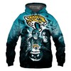 Jacksonville Jaguars Halloween Horror Night 3D Hoodie - All Over Print Hoodies For Women