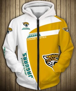 Jacksonville Jaguars Hooded Stand United 3D Hoodie - Custom All Over Print Hoodie