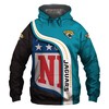 Jacksonville Jaguars Hoodie Pullover Zip Hoodie 3D Graphics - 3D Hoodies For Men Graphic