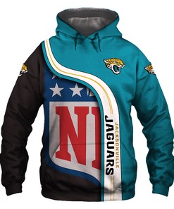 Jacksonville Jaguars Hoodie Pullover Zip Hoodie 3D Graphics - 3D Hoodies For Men Graphic