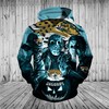Jacksonville Jaguars Horror Night Halloween Pullover 3D Hoodie Nfl - 3D Printed Hoodies