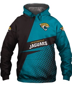 Jacksonville Jaguars Long Sleeve Zip Hoodie For Fan - All Over Print Hoodies For Women