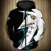 Jacksonville Jaguars Thunder Graphic 3D Hoodie - Custom All Over Print Hoodie