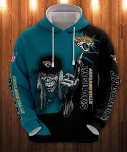 Jacksonville Jaguars Ultra Death 3D Graphic Halloween Gift - 3D Graphic Hoodies