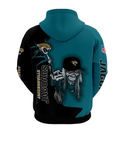 Jacksonville Jaguars Ultra Death 3D Graphic Halloween Gift - 3D Graphic Hoodies