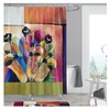 Jazz Saxophones African American Expressions Shower Curtain for Music Lovers 