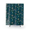 Jewel Tone Beetles and Bugs Decorative Shower Curtain - Entomology Bathroom Theme Set
