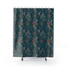 Jewel Toned Sea Turtle Shower Curtain for Bold Bathroom Decor