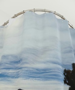 Joshua Tree Shower Curtain for Nature and Scenic Bathroom Decor