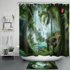 Jungle Adventure Shower Curtain With Exotic Vibes