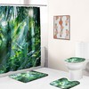 Jungle Adventure Shower Curtain With Quotes