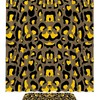 Jungle Animal Face Leopard Shower Curtain, Playful Bathroom Decor
