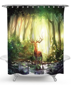 Jungle Animals Shower Curtain - Add Some Adventure To Your Bathroom