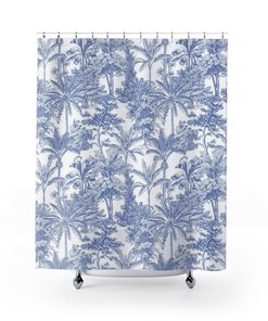 Jungle Leaves Shower Curtain For Leaf-Loving Bathrooms