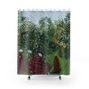 Jungle Monkey Print Shower Curtain for a Unique Bathroom