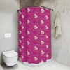 Just A Girl Who Loves Unicorns Shower Curtain, Fun Bathroom Decor for Kids and Teenagers