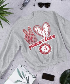 Keep It Chic With Peace Love Alabama T-Shirt