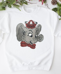 Keep it Classic and Cozy with Alabama's Vintage Big Al Sweatshirt