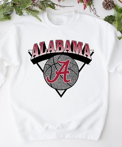 Keep it Classic and Stylish with Alabama Script A Baksetball T-Shirt