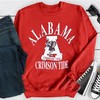 Keep it Classic with NCAA (Jerzees) - Alabama Crimson Tide Crew Neck Sweatshirt from 1990s