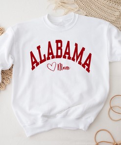 Keep it Cute and Cozy with University of Alabama mom long sleeve t-shirt