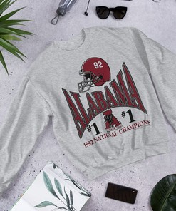 Keep it Vintage and Casual with this Vintage 1992 The Alabama Crimson Tide Sweatshirt