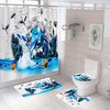 Kids Bathroom Dolphin Shower Curtain