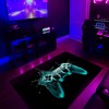 Kids Game Room Rug - Personalized Game Room Rug for Bedroom Decor with Customizable Area Rug A16