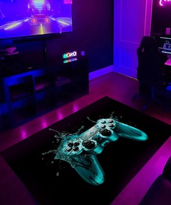 Kids Game Room Rug - Personalized Game Room Rug for Bedroom Decor with Customizable Area Rug A16