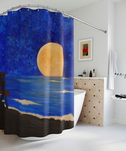 Koi Pond Shower Curtain- Original Artwork By Walid Khalaf