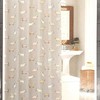 Kris Ruff Dogwood Street Dogs Play Gray Shower Curtain and Liner Set for Adorable Bathroom Decor