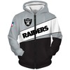 Las Vegas Raiders Highway Design All Over Print Zip Up Hoodie For Fans