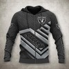 Las Vegas Raiders No 1 All Over Print Zip Up Hoodie For Fans