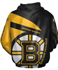 Latest Boston Bruins All Over Print 3D Hoodie Long Sleeve Gift For Fans