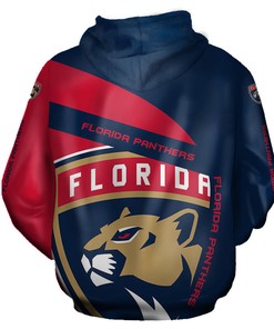 Latest Florida Panthers All Over Print 3D Long Sleeve Hoodie For Fans