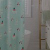 Lauren Conrad Snow Buddies Polar Bear Christmas Fabric Shower Curtain