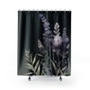 Lavender Shower Curtain with Mystical Gift and Watercolor Design for a Dreamy Bathroom Decor