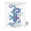 Legendary Creature Chinese Flying Dragon Waterproof Shower Curtain for Bathroom Decor