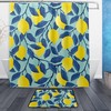 Lemon Fruit Bathroom Shower Curtain, Brighten Up Your Bathroom Decor 