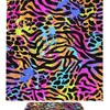 Leopard Print Wild Sexy Print Shower Curtain For Bathroom Tub Set