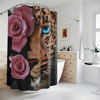 Leopard Shower Curtain, Timeless Bathroom Decor