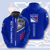 Let'S Go Rangers Thunder Design Pullover - All Over Print Hoodie For Fans Of New York Rangers 