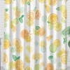 Leuke Plant Design Citroen Geel Douchegordijn with 12 Haken for Bathroom Decor