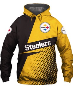Level Up Your Fan Game With Pittsburgh Steelers Long Sleeve Zip Hoodie