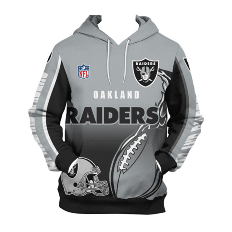 Light Up The Night With This Las Vegas Raiders Cute Flame Balls Graphic 3D Zip Hoodie