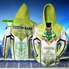 Lightning Custom All Over Print 3D Hoodie - Canberra Raiders Nrl 